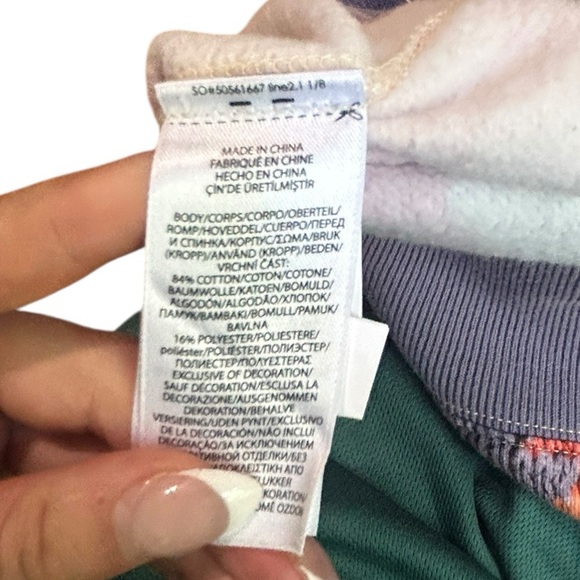 Polo Ralph Lauren Womens Size Med Southwestern Fleece Sweatshirt Multi BCN Print - Picture 11 of 12